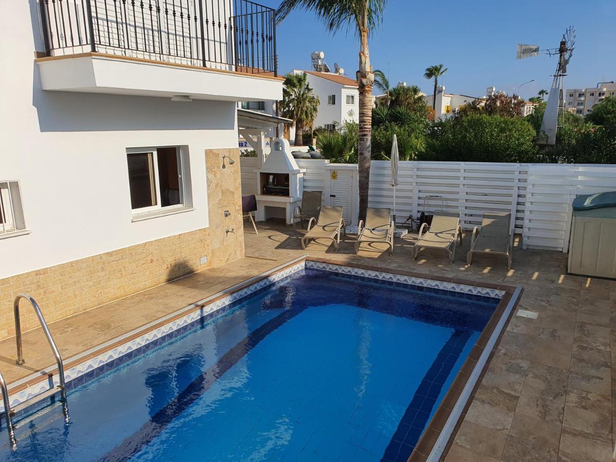 Protaras Sea View Villa With Private Pool Экстерьер фото